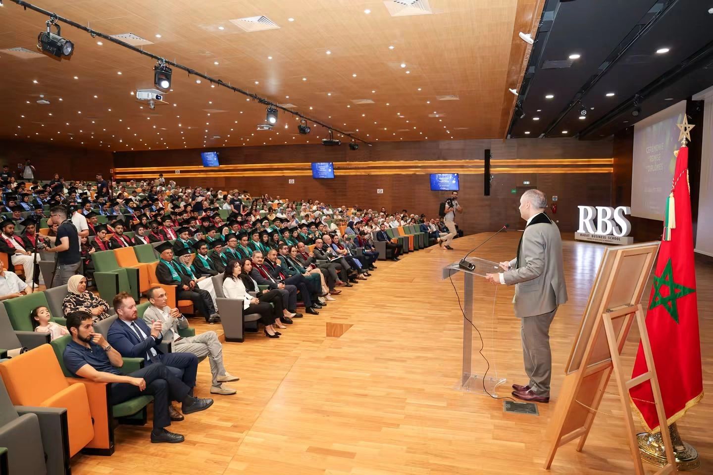 Université Internationale de Rabat ceremony