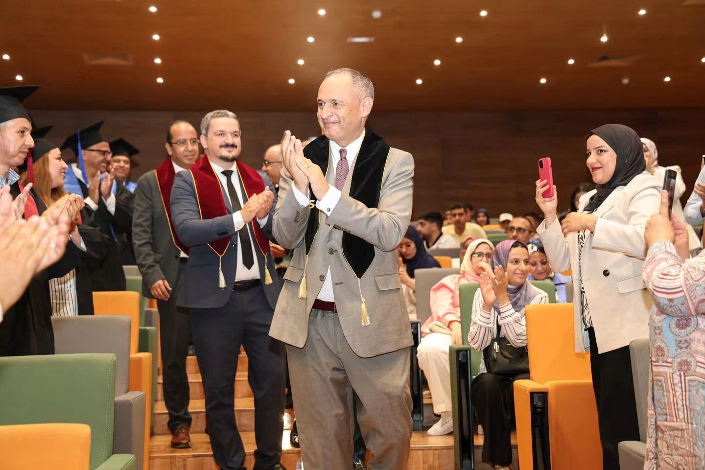 Ceremony — audience applauding